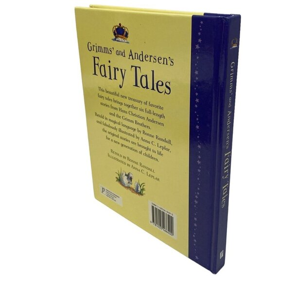 Grimms and Andersen's Fairy Tales Childrens Book Parragon Hardcover - Picture 16 of 16